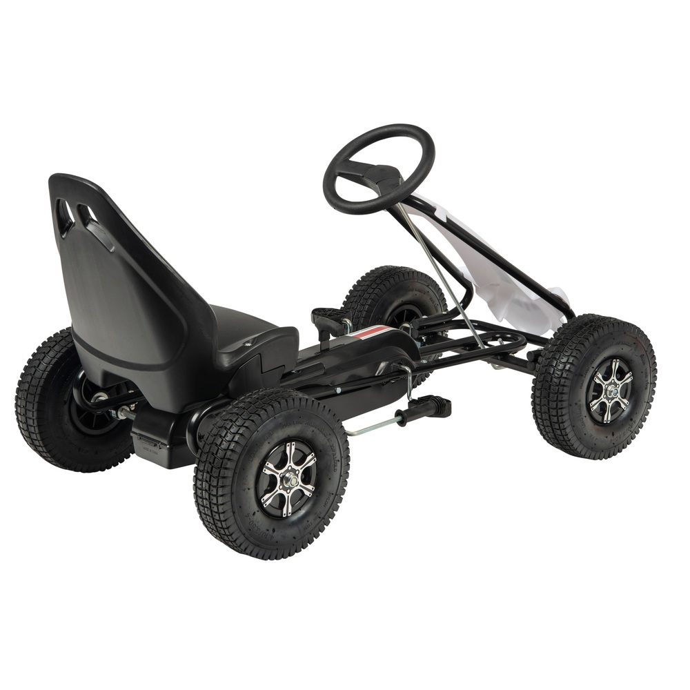 Rally Team Go Kart Black and White Smyths Toys UK