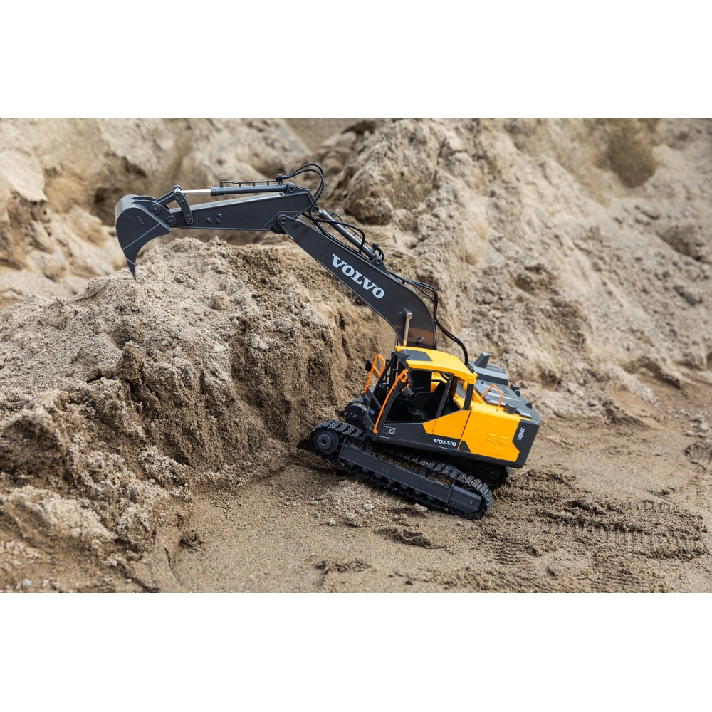 Pelle RC Volvo 17 Canaux - Jouet De Construction 3 En 1 Neuf