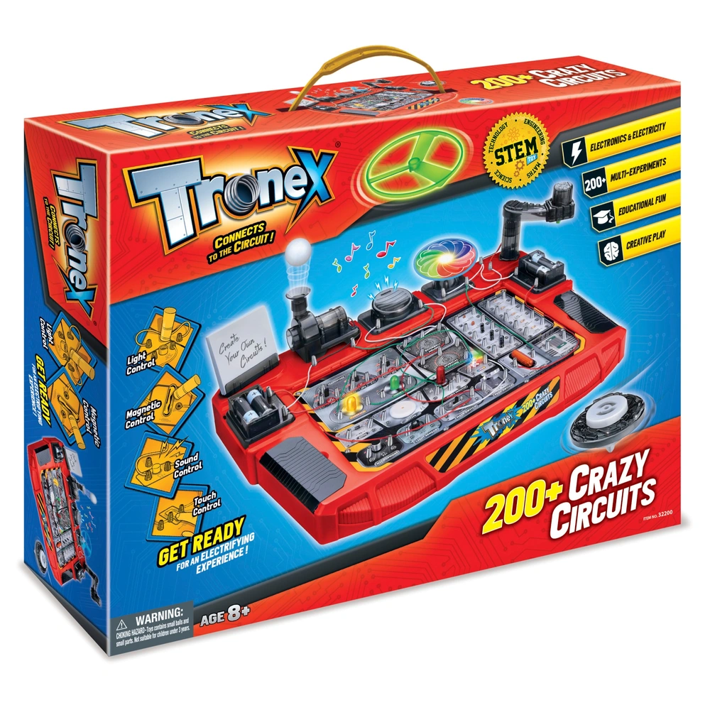 Tronex Crazy Circuits 200+ Experiements Kit | Smyths Toys UK