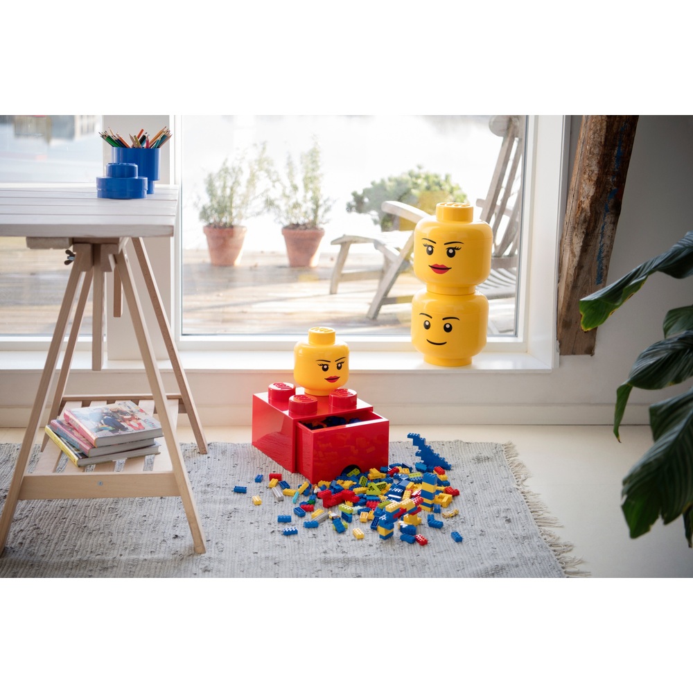 Observatory udgør Blind tillid LEGO Large Storage Head | Smyths Toys UK