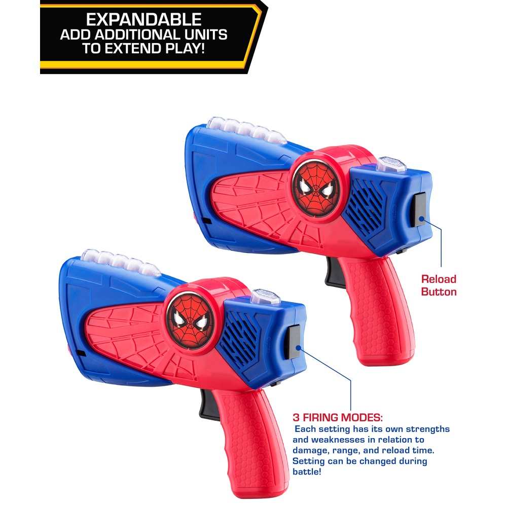 eksplosion knus resident Spider-Man Laser Tag Blasters | Smyths Toys Ireland