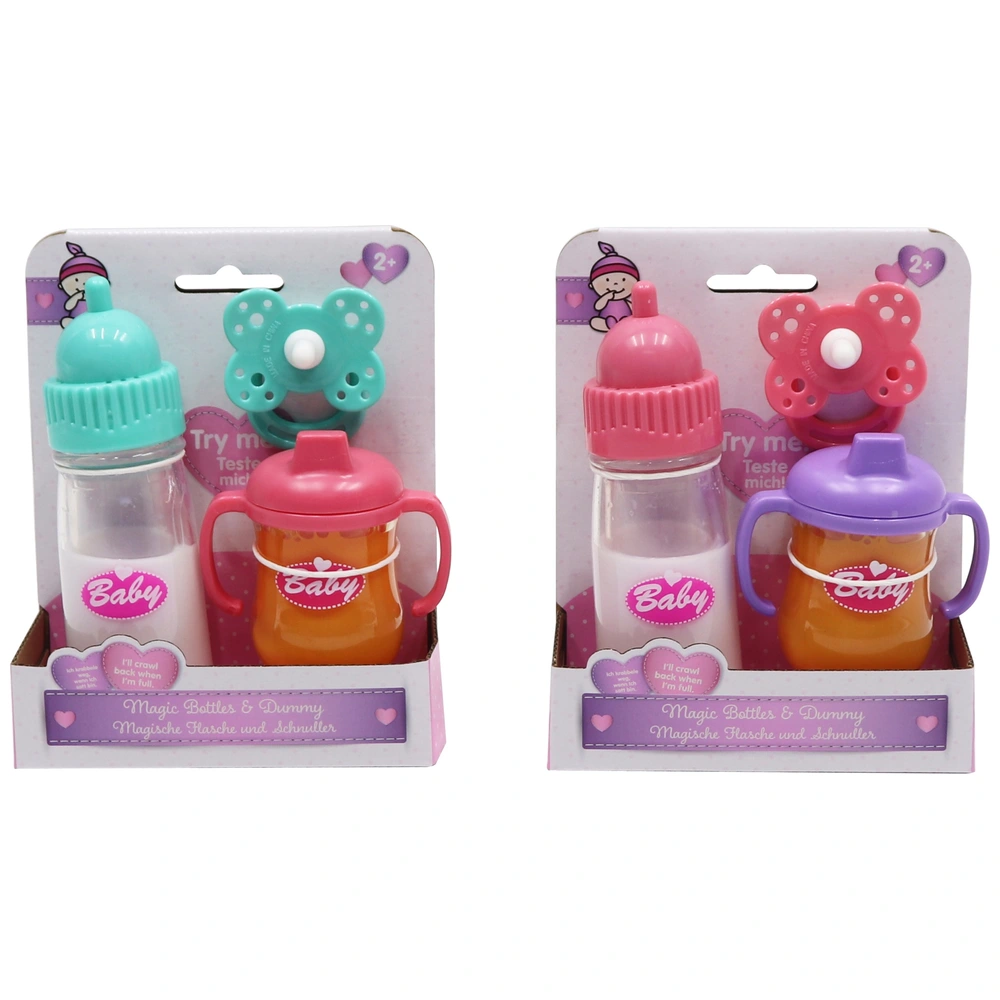 Baby Doll Magic Bottle and Dummy Assortment Smyths Toys Ireland