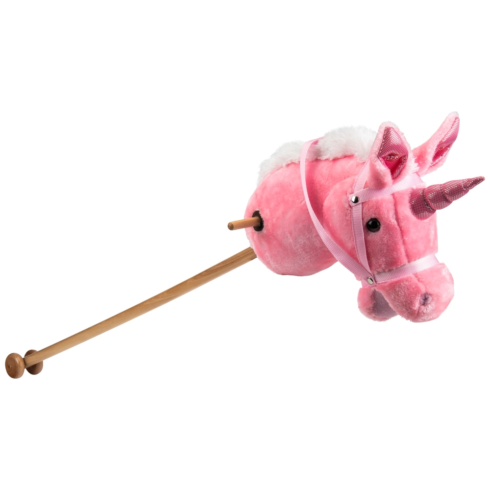 Hobby Horse Unicorn Pink | Smyths Toys Ireland