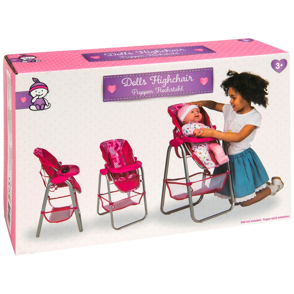 Chaise haute pour poupée – Boutique LeoLudo