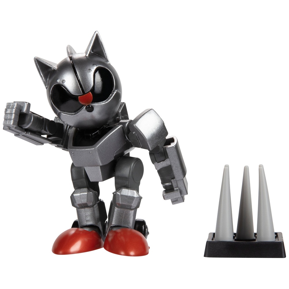 Sonic The Hedgehog 10cm Mecha Sonic with Trap Spring | Smyths Toys UK