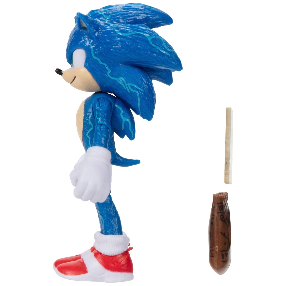 Sonic - Figurine avec Carte et Pochette 10 cm