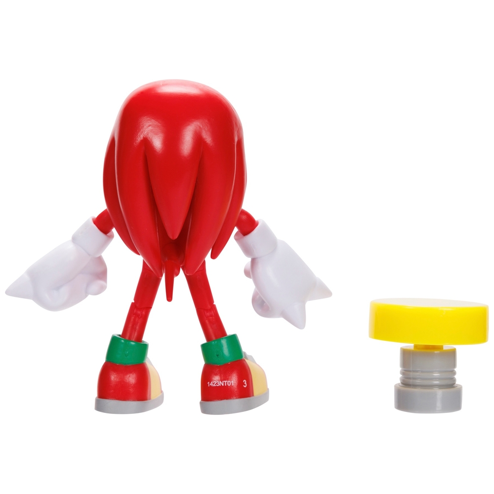 Sonic The Hedgehog 10cm Knuckles with Yellow Spring | Smyths Toys UK