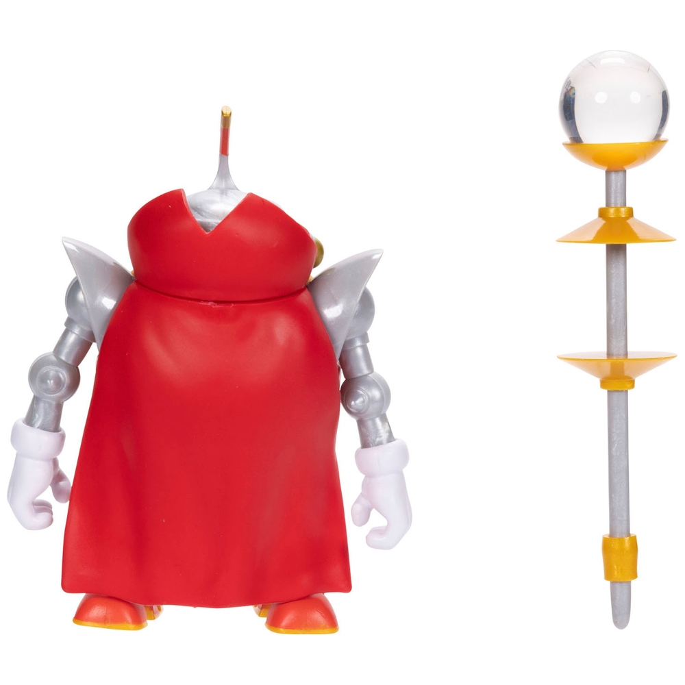 Sonic the Hedgehog Action Figures Heavy King Eggrobo with Sceptre 10cm ...