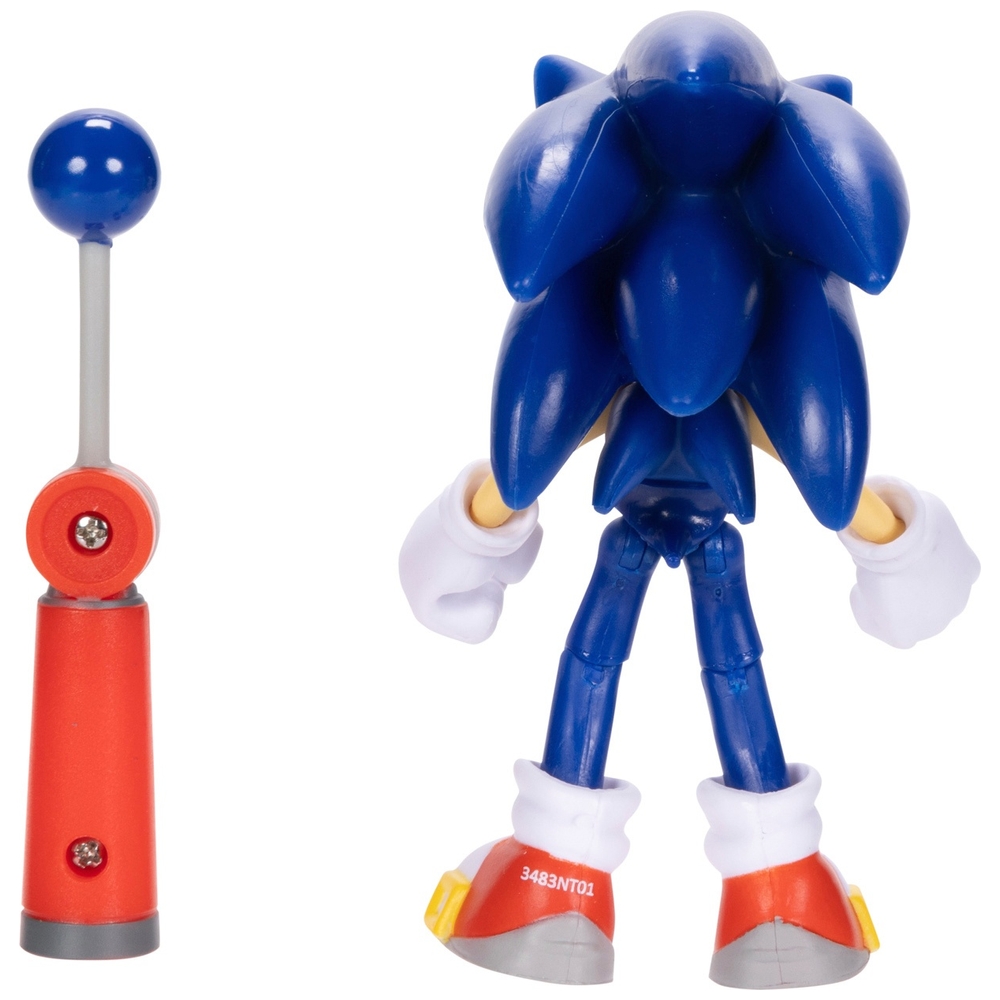 Sonic The Hedgehog 10cm Modern Sonic with Blue Checkpoint accessory ...