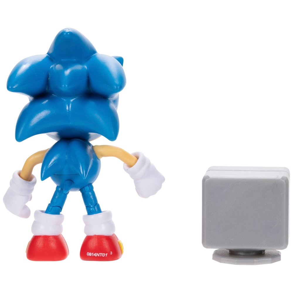 Sonic the Hedgehog 10cm Classic Sonic Figure with Ring Item Box ...