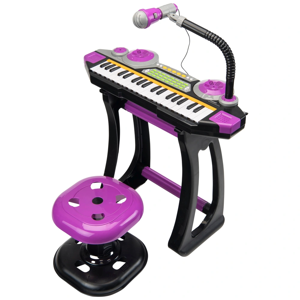 Piano Débutant Enfant Cadeau Clavier Électronique 37 Touches Pour Enfants - 8 Sons, 6 Chansons, Micro Inclus - Alimentation Piles Ou USB - Jouet Piano Débutant Enfant Cadeau Clavier Électronique 37 Touches Pour Enfants - 8 Sons, 6 Chansons, Micro Inclus - Alimentation Piles Ou USB - Jouet