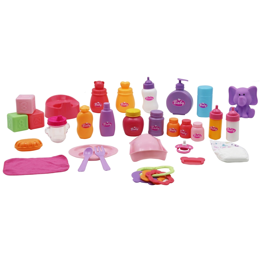 Baby Doll Accessories 30 Piece Set Smyths Toys UK