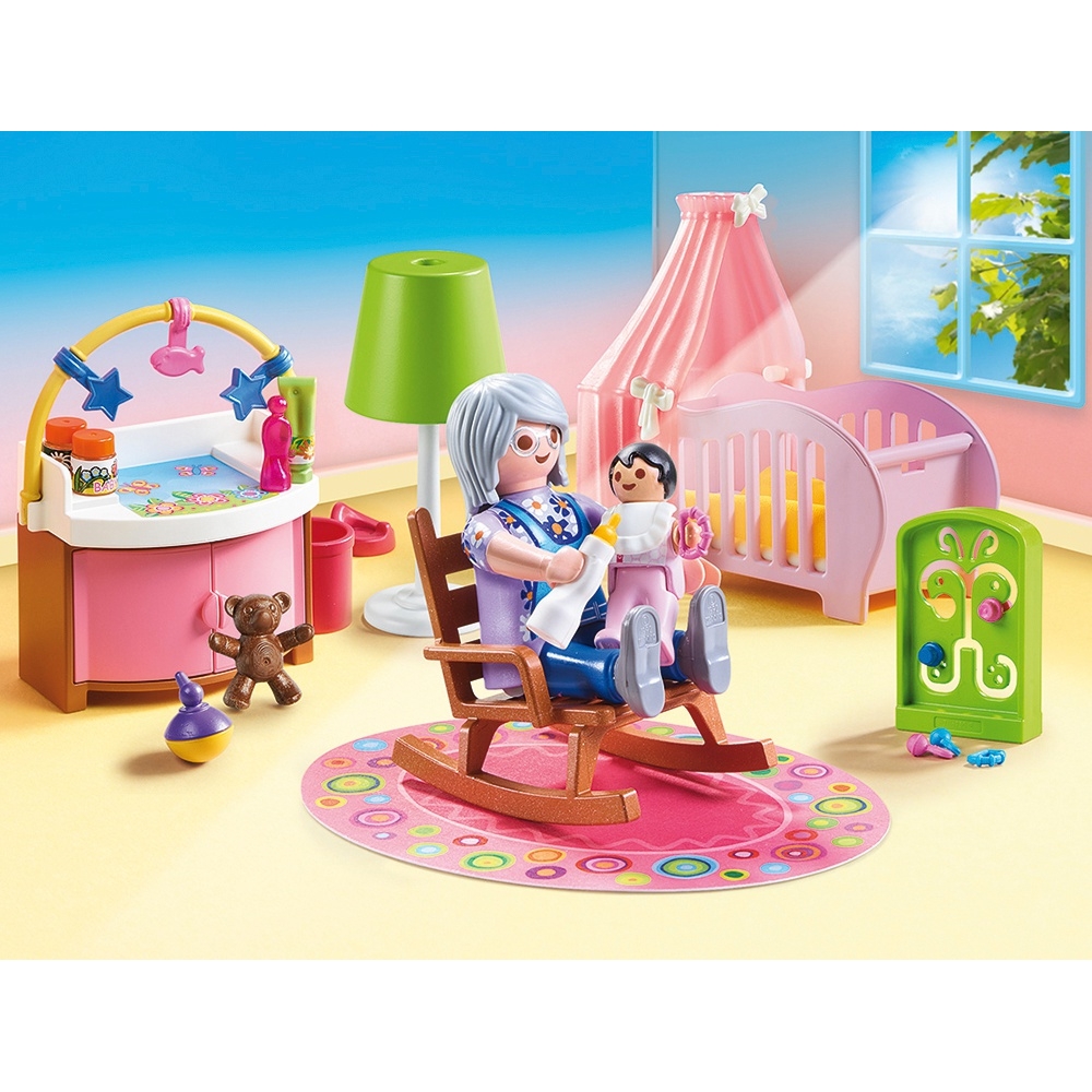 Playmobil - Dollhouse 70210 Chambre de Bébé