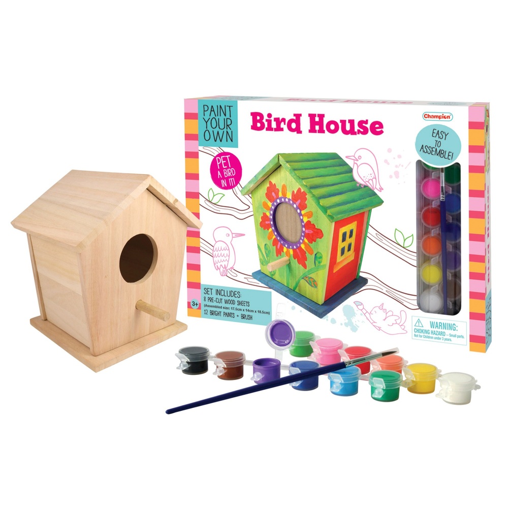 Paint Your Own Birdhouse | Smyths Toys UK