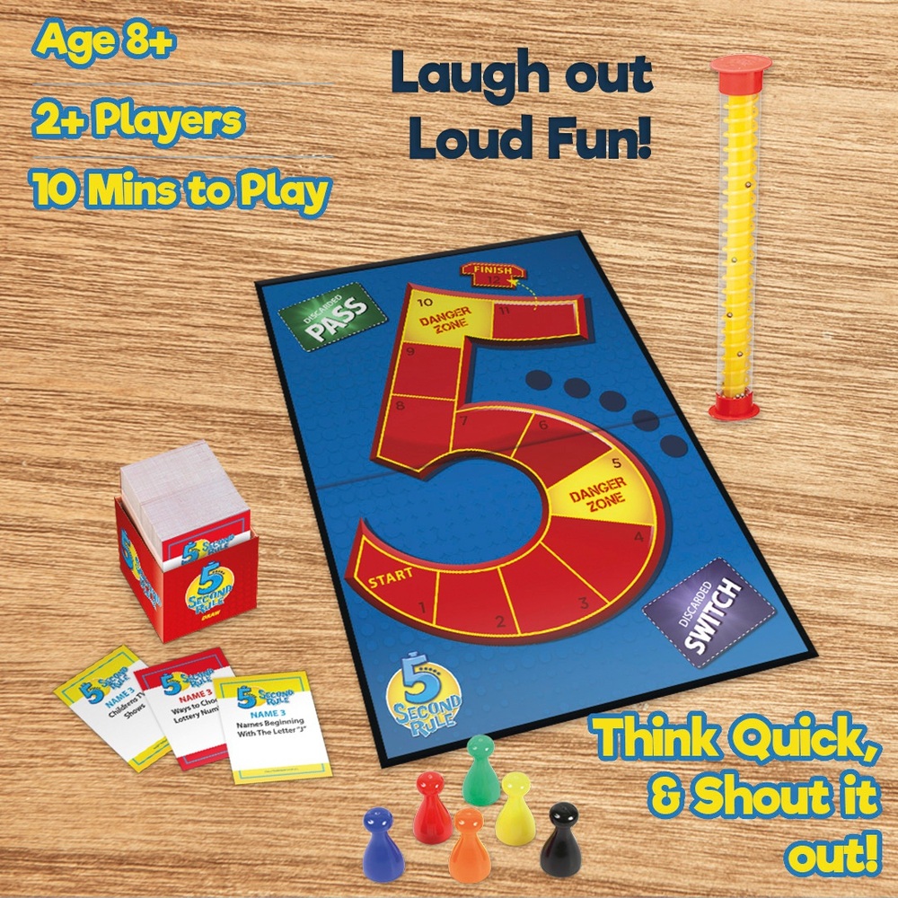 5 Second Rule Game Smyths Toys Ireland