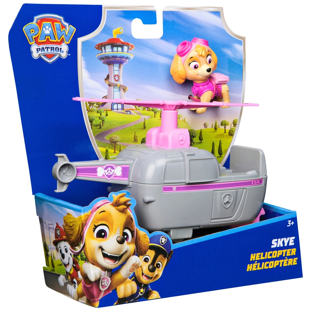 PAW Patrol Rescue Vehicle Skye Helicopter Smyths Toys UK