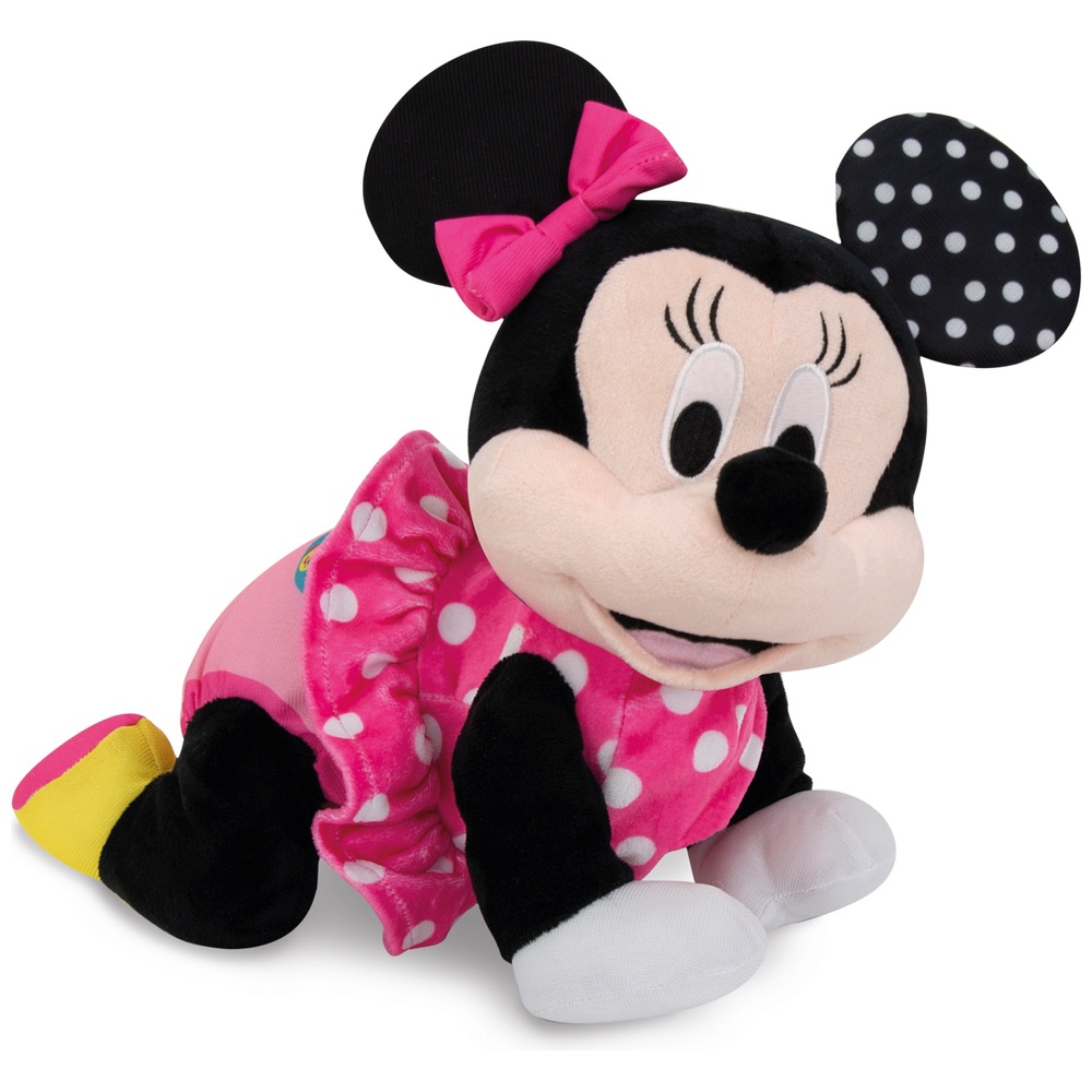 toilet surfen ongebruikt Clementoni Disney Baby Minnie Crawl with me | Smyths Toys UK