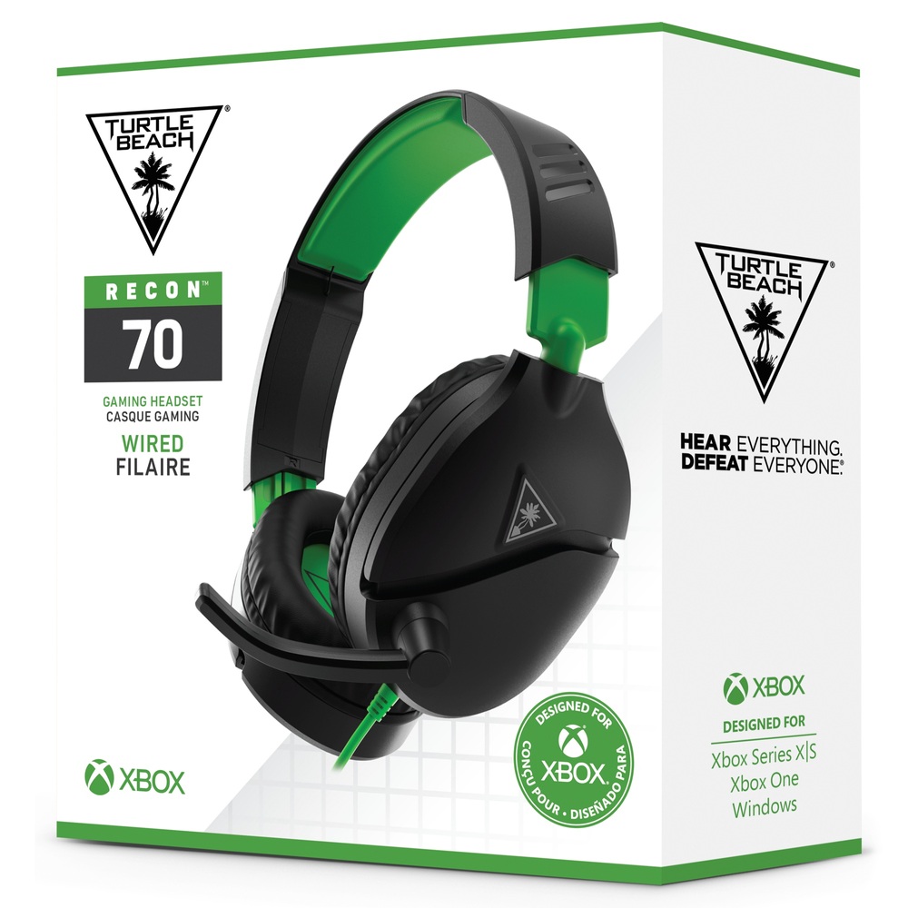Turtle Beach Recon 70x Gaming Headset for Xbox One, Xbox Series X, PS5, PS4,  Switch, PC