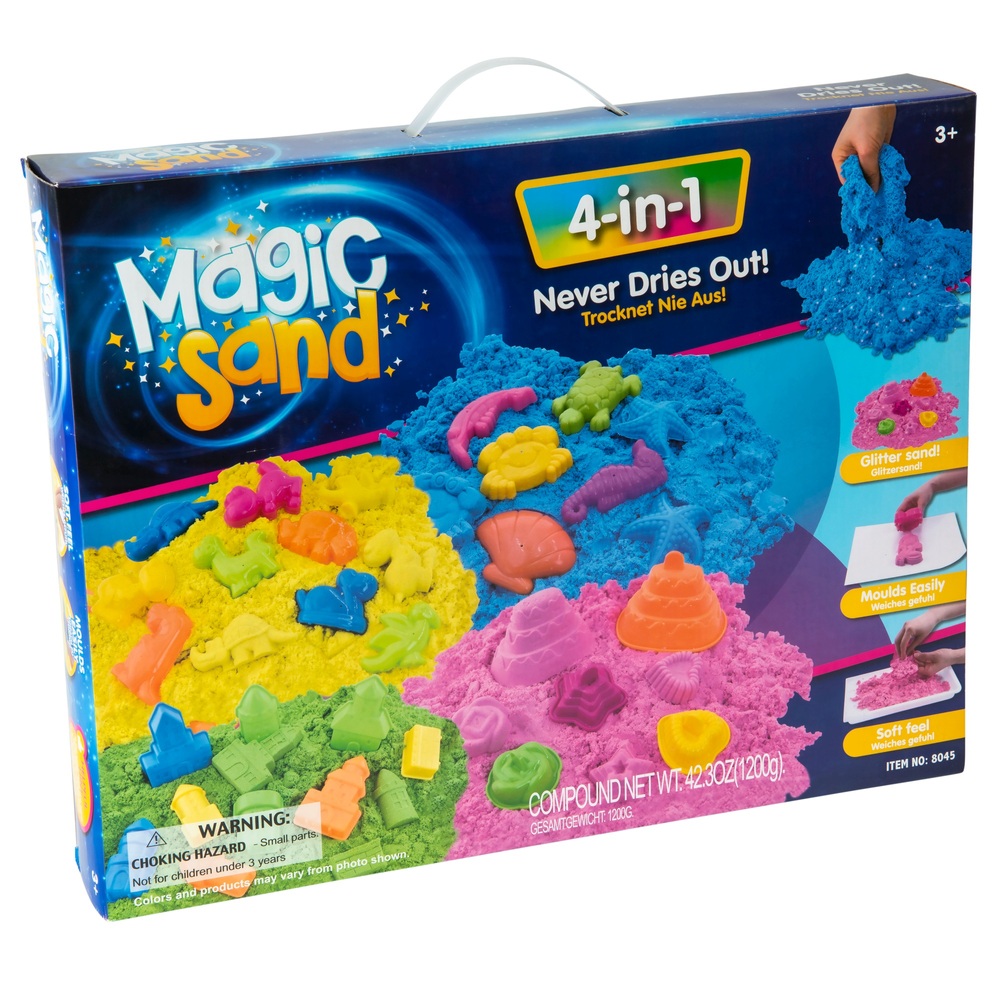 Pâte à modeler pour enfant Kinetic Sand Coffret Recharges 10 couleurs -  Pâte à modeler - Achat & prix