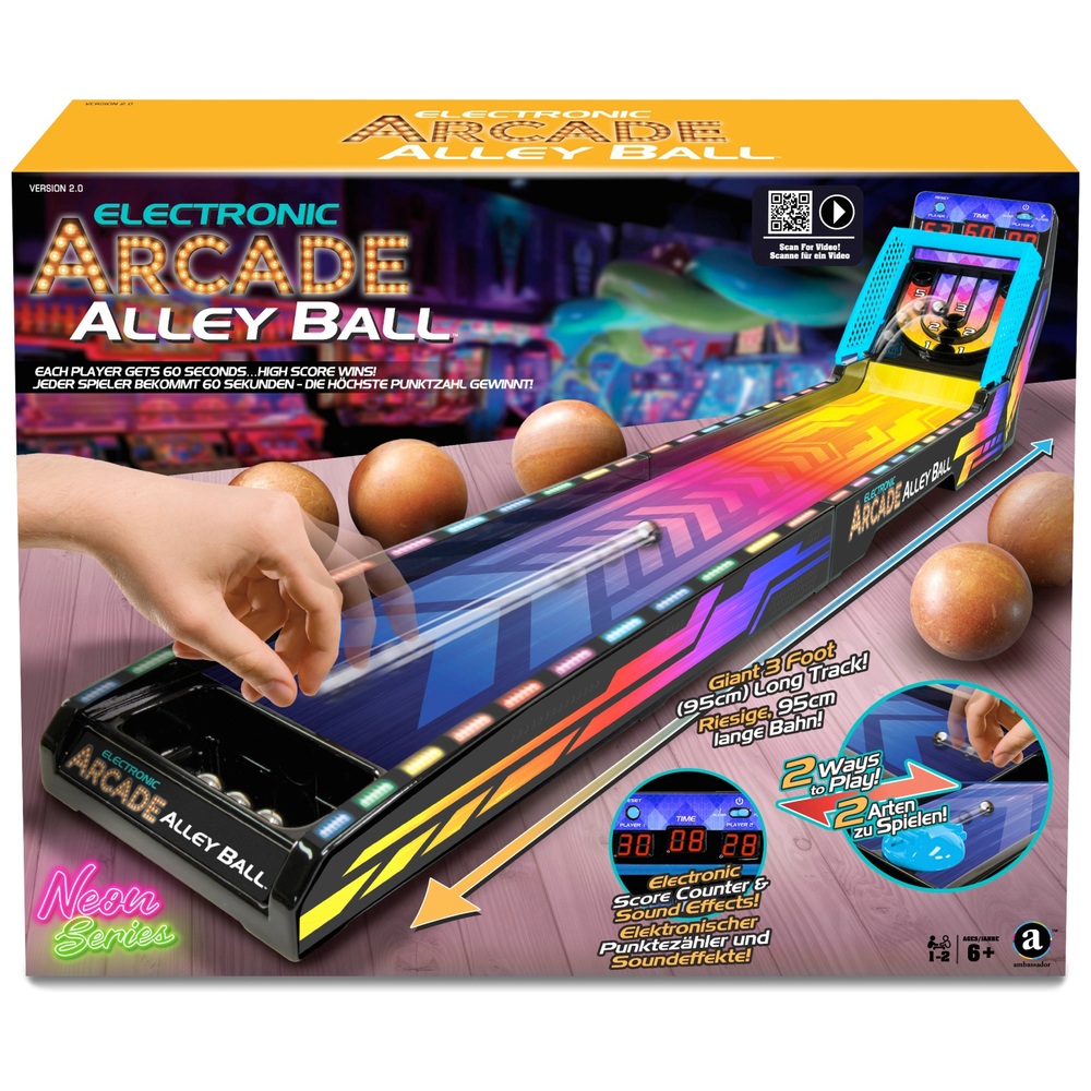 Arcade Pinball Electronic Game Ambassador Neon Series for sale online 