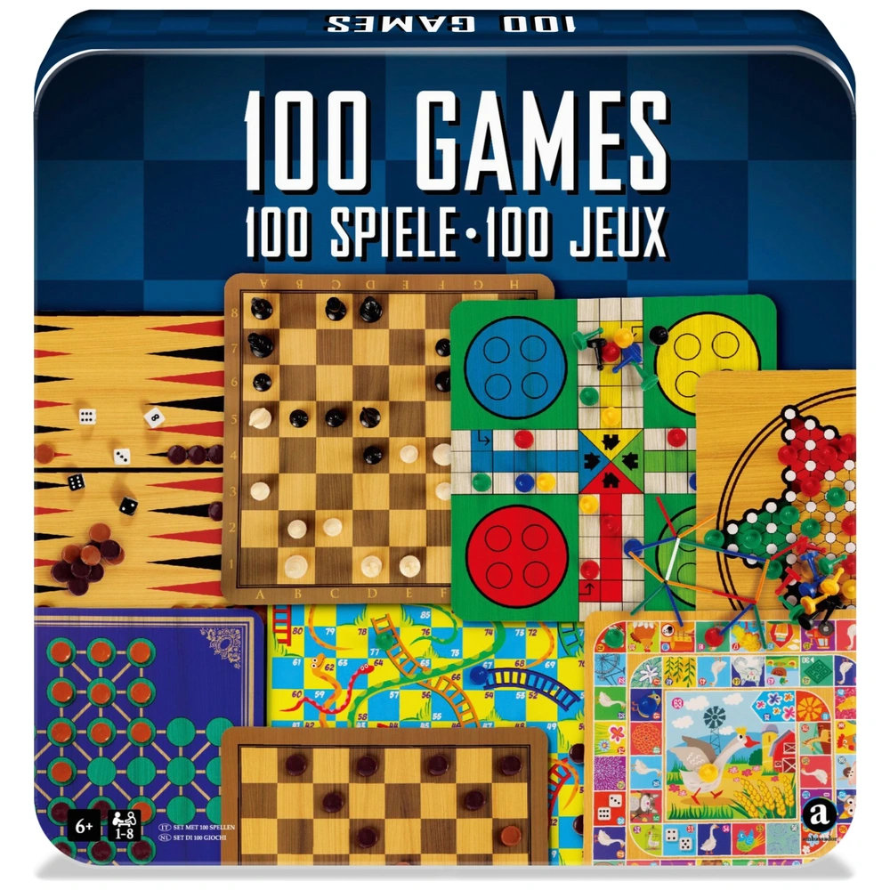 100 Board Games Classic Collection Smyths Toys Ireland
