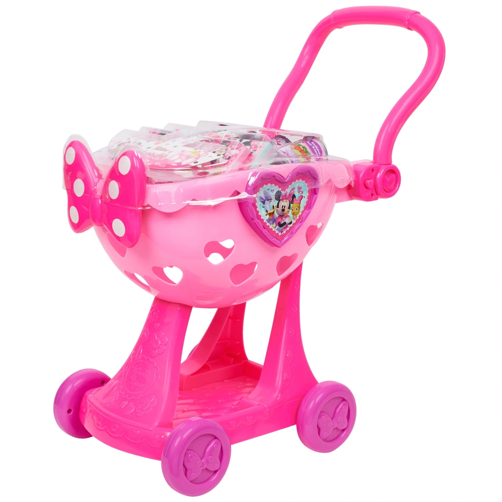 Disney Minnie Mouse Bowtique Shopping Cart Playset Smyths Toys UK