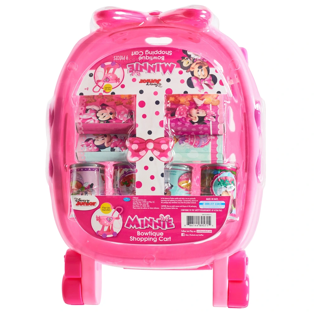 Disney Minnie Mouse Bowtique Shopping Cart Playset Smyths Toys UK