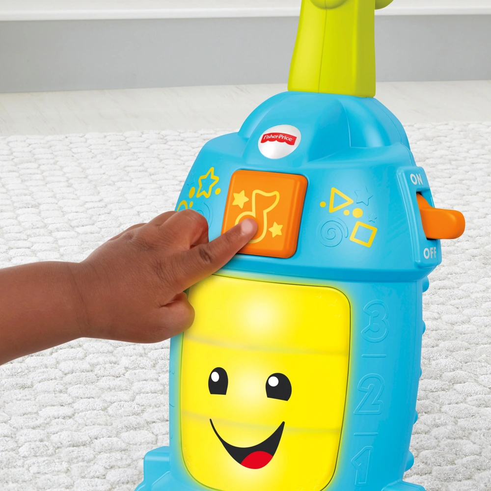Fisher-Price Laugh Learn Light-Up Learning Vacuum Smyths Toys UK