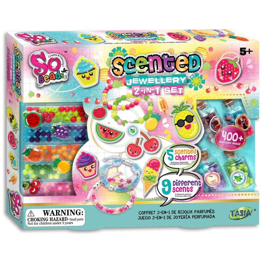 So Beads Jewellery Making Kit Scented 2-in-1 | Smyths Toys UK