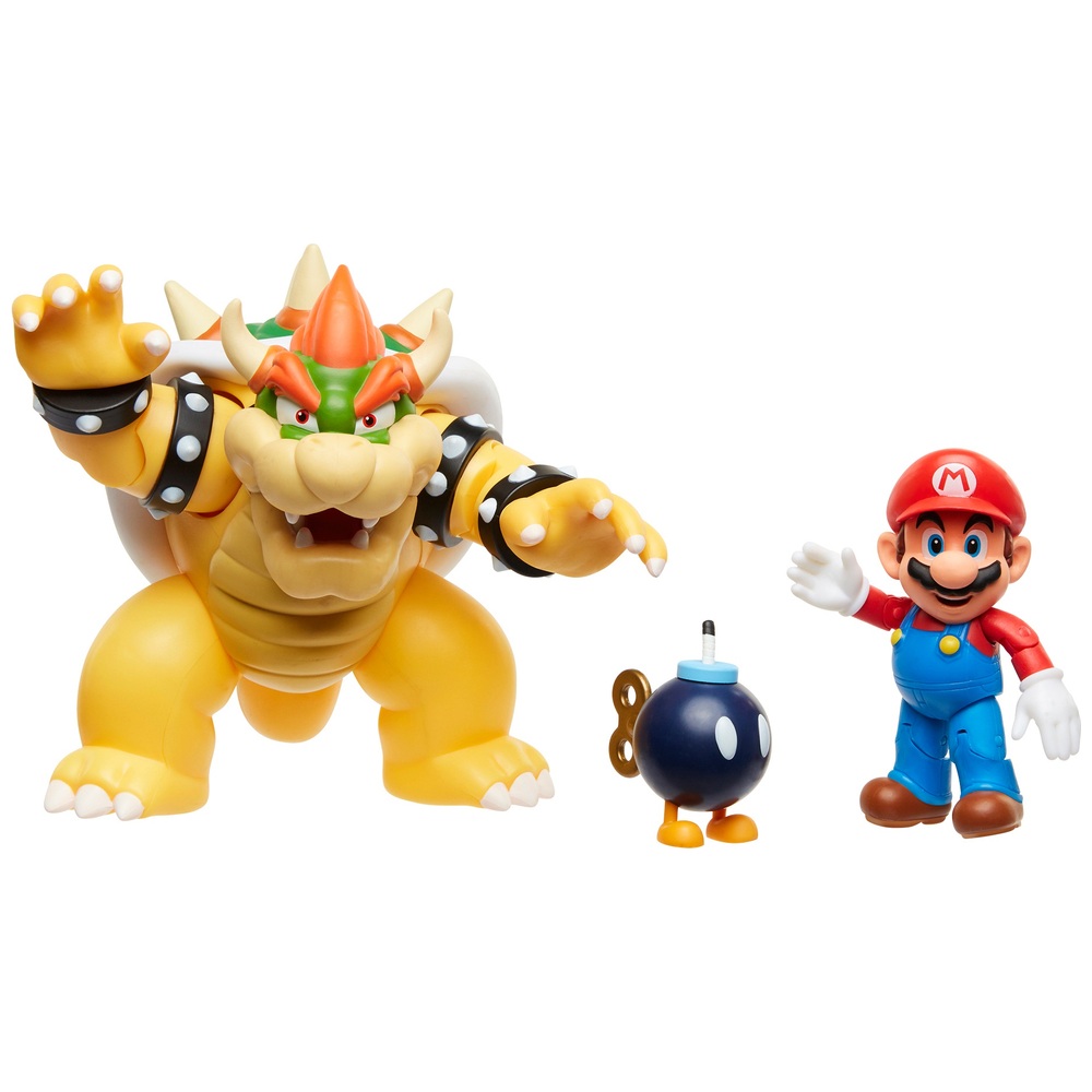 Super mario shop bowser action figure