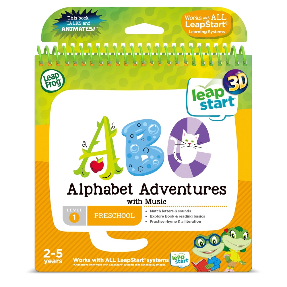 Leapfrog Alphabet Adventures Activity Book Smyths Toys Uk