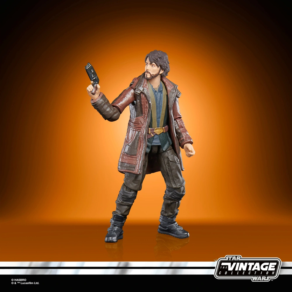 Star Wars The Vintage Collection – Figura Cassian Andor 9,5 Cm, Con Accessorio, Per Bambini 4+ Anni - 3