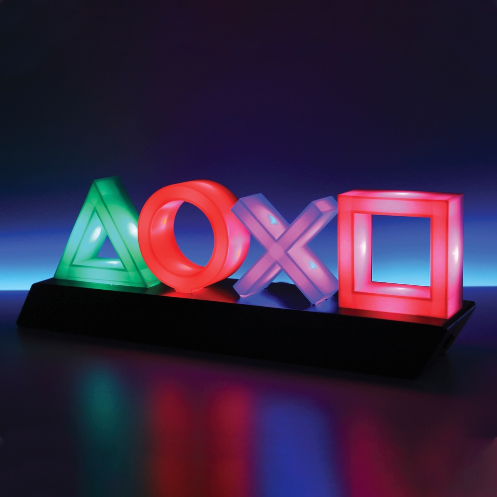 Lampe à poser,3D Playstation Jeu XBOX Signe Veilleuse LED