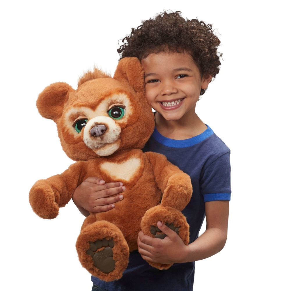 FurReal - Peluche Interactive Cubby l'Ours Curieux