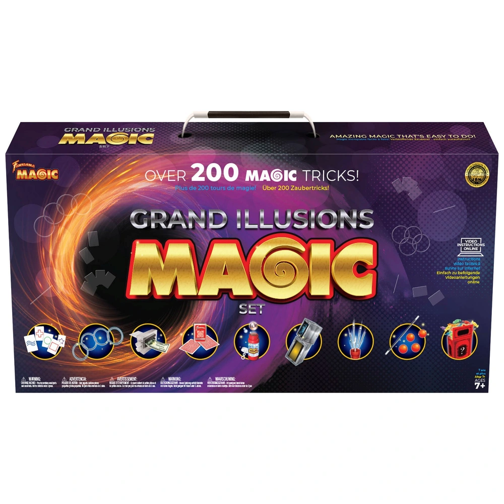Fantasma Magic Deluxe Grand Illusions Zauberkasten mit über 200