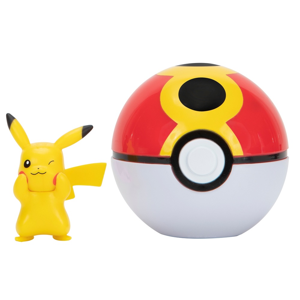 Pokemon Clip N Go Pikachu Und Wiederball Smyths Toys Deutschland