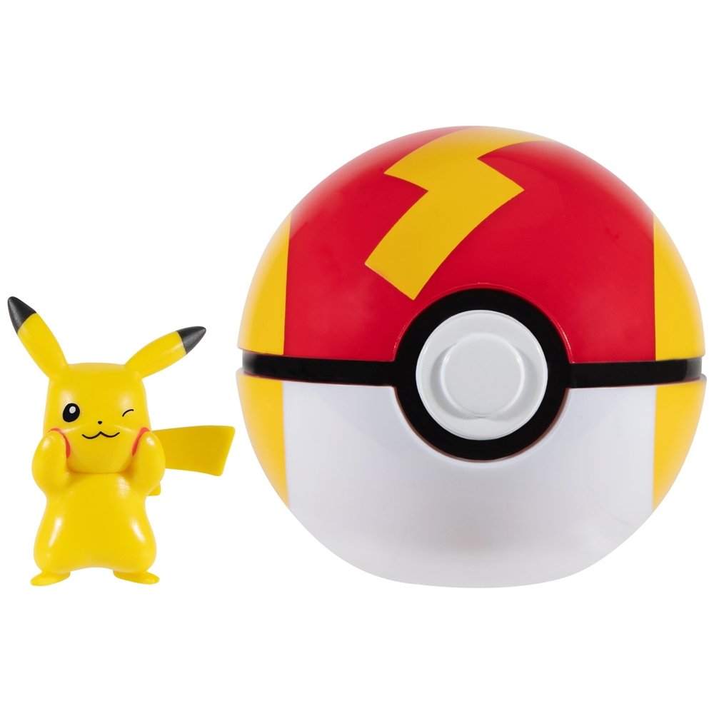 Pokémon Clip N' Go Pikachu Fast Ball | Smyths Toys Ireland