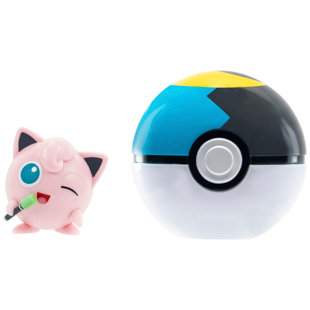 Pokémon Clip 'N' Go Jigglypuff Moon Ball | Smyths Toys UK