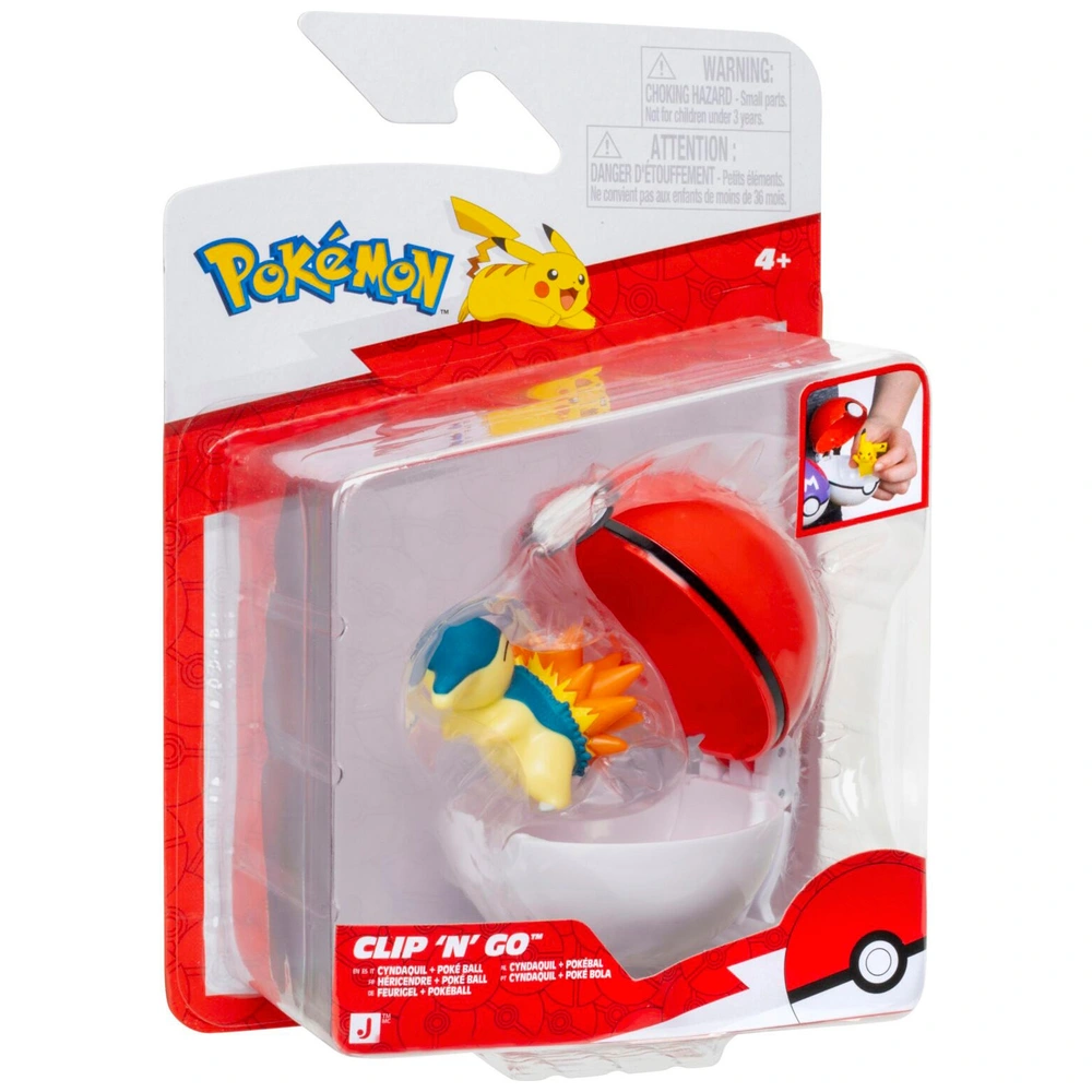 Pokémon - Clip N Go Cyndaquil Level Ball online ... | Speelgoed Pokémon - Clip N Go Cyndaquil Level Ball online ... | Speelgoed