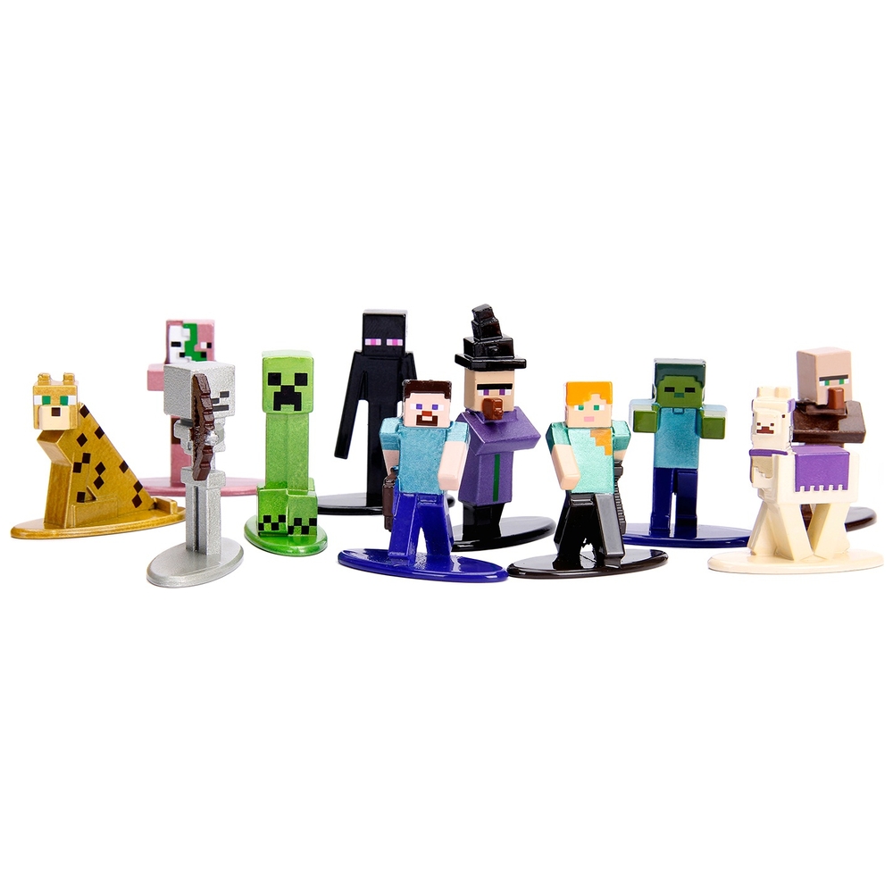 Minecraft Nano Metal Figures Blind Pack Assortment | Smyths Toys UK