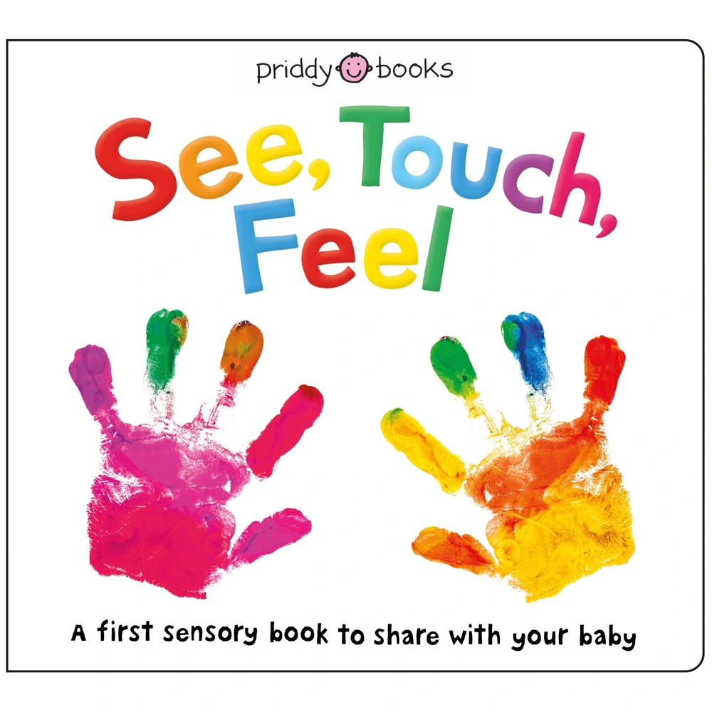 See, Touch, Feel Sensory Baby Hardback Book Smyths Toys UK