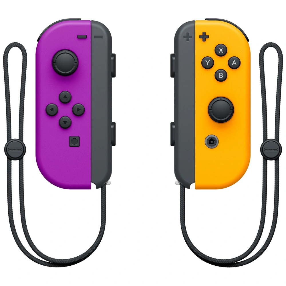 Nintendo Switch Joy-Con Controller Pair - Purple/Orange | Smyths