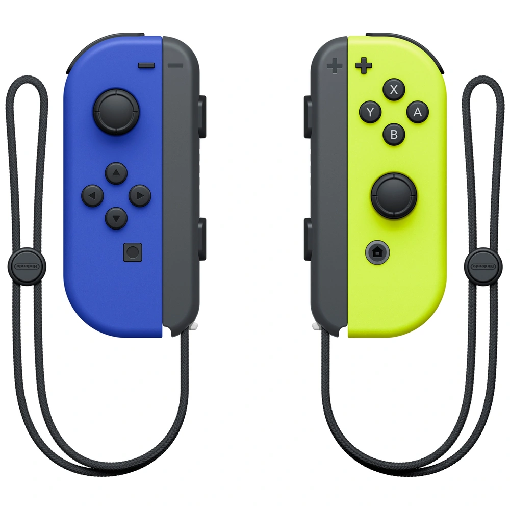 Nintendo Switch Joy-Con Controller Pair - Blue/Yellow | Smyths Toys UK