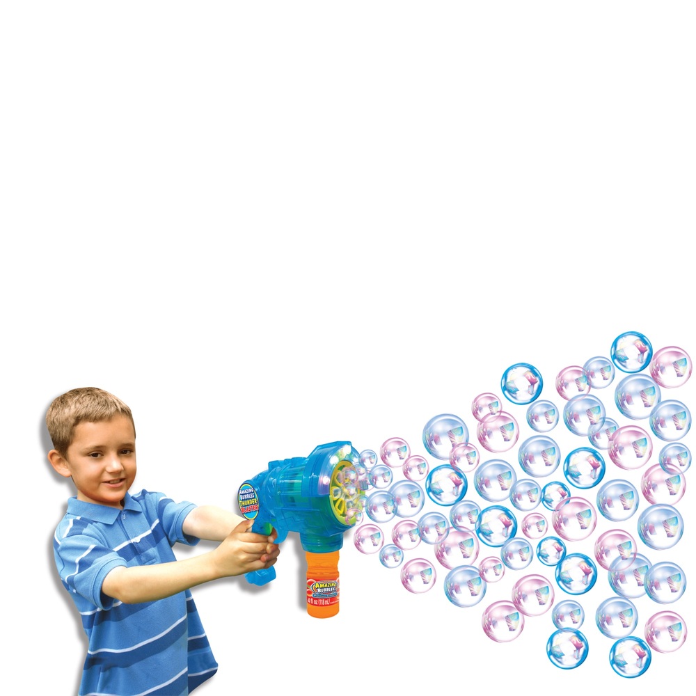 Amazing Bubbles Thunder Bubble Blaster Smyths Toys UK