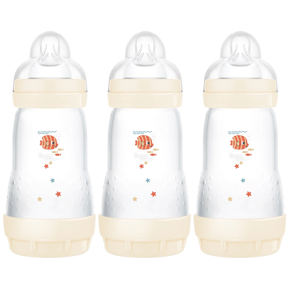 MAM Easy Start Self-Sterilising Anti-Colic 260ml Baby Bottles