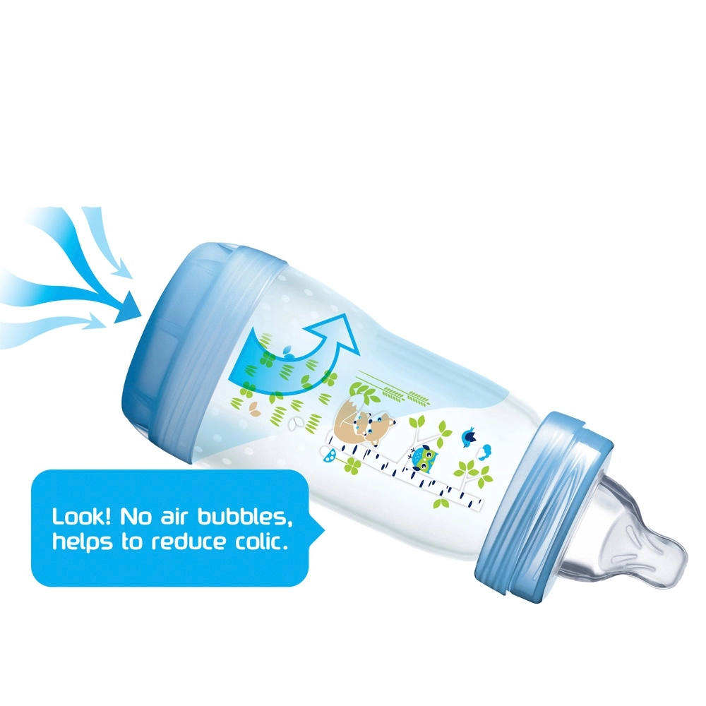 MAM Easy Start Self-Sterilising Anti-Colic 260ml Baby Bottles