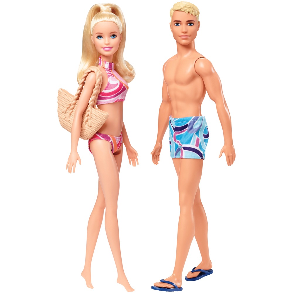 Barbie - Coffret Dressing Barbie, Ken et leur Cabriolet