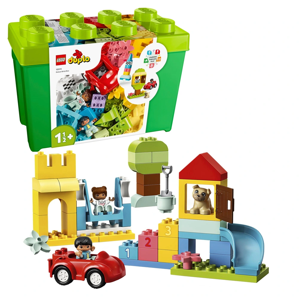LEGO DUPLO 10914 Deluxe Brick Box Classic Building Bricks Set