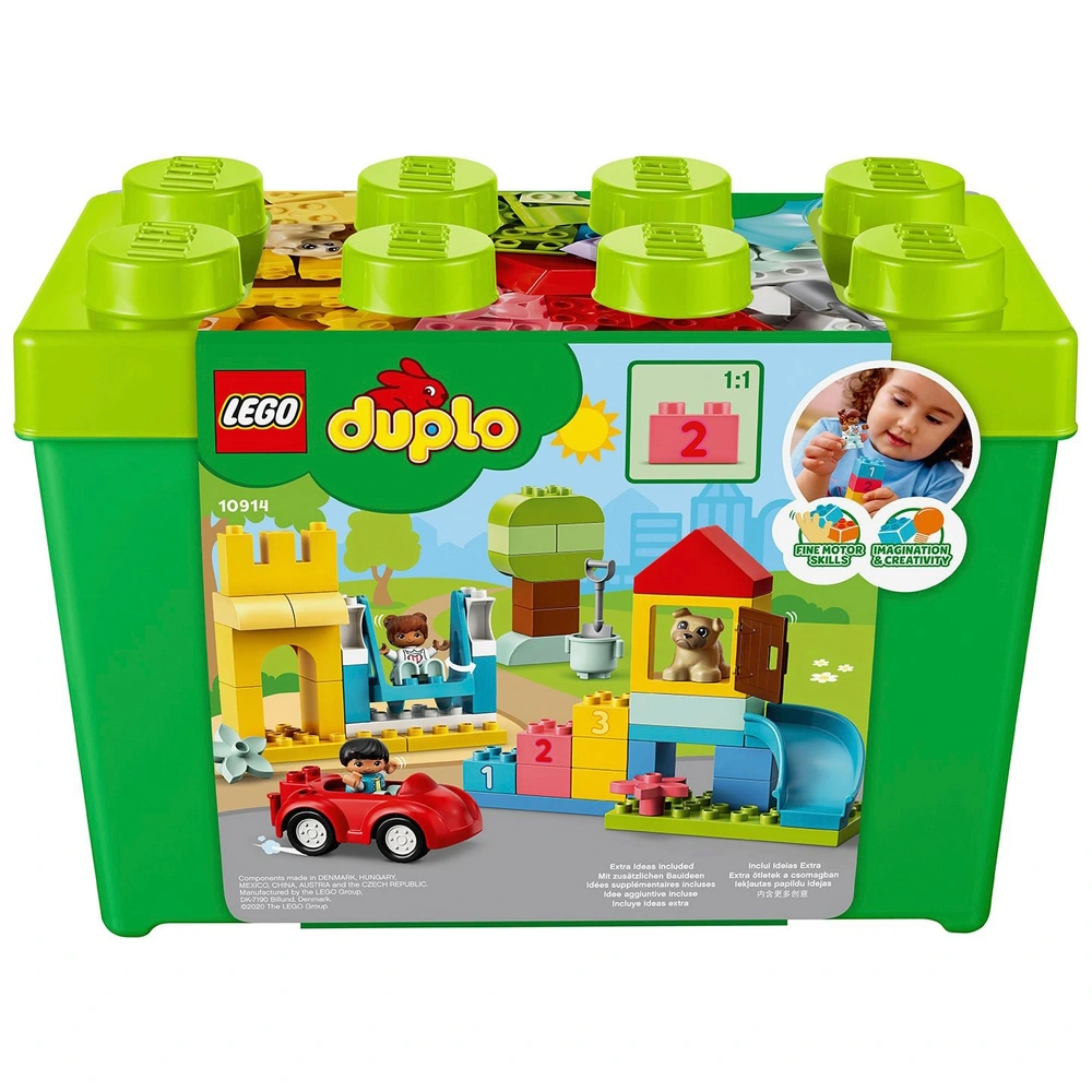 LEGO DUPLO 10914 Deluxe Brick Box Classic Building Bricks Set