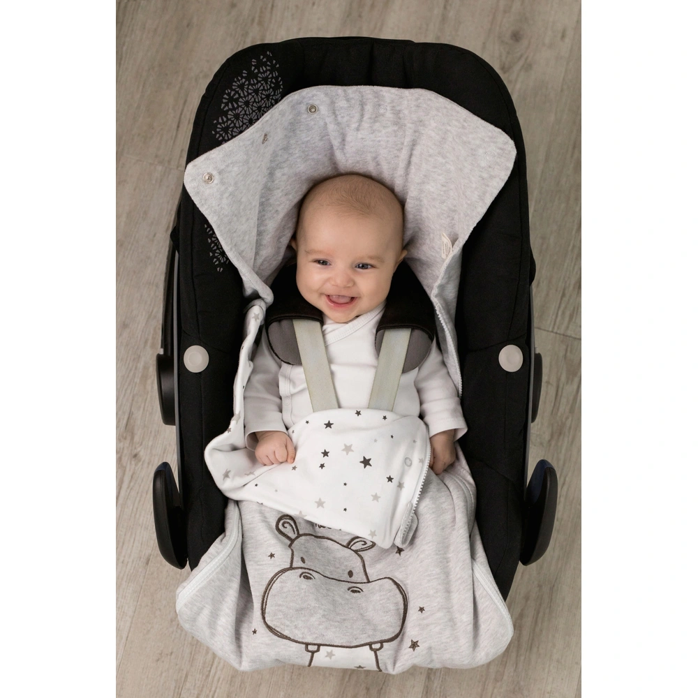 Wintervoetenzak voor kinderwagen, babyschaal, slee-zak, lamswollen zak, babyvoetenzak, knuffelzak, wintervoetenzak, 40 x 90 cm, donkergrijs, 90 x 40 cm, modern